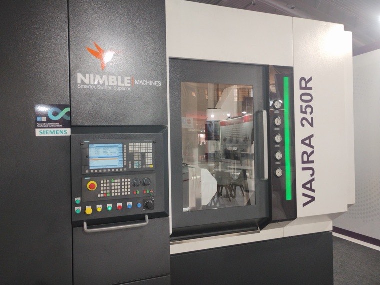 CNC turning centre on the Rotec shop floor