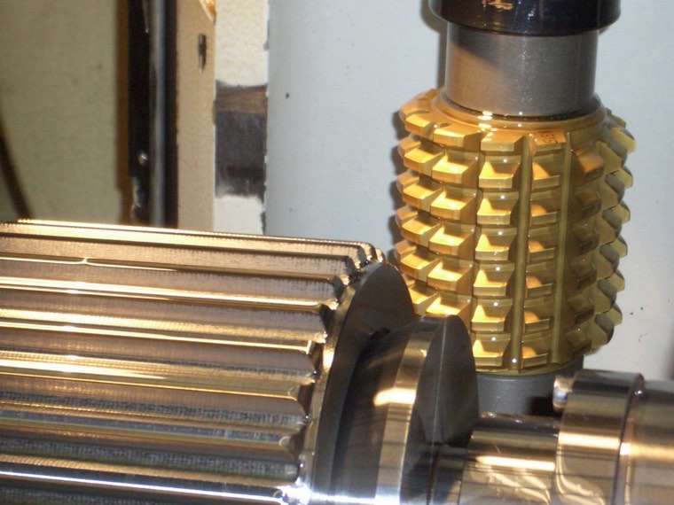Gear hobbing cutters used for CNC gear cutting